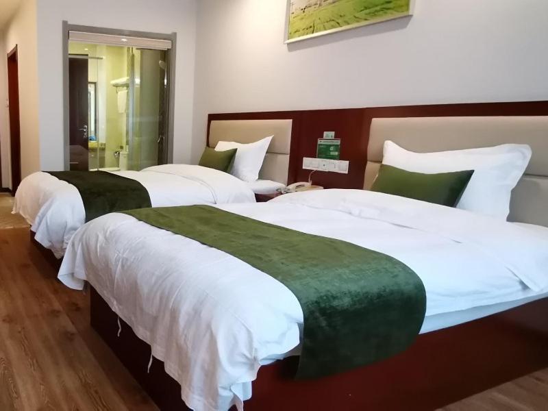 Greentree Inn Anhui Hefei Mengcheng Road Beierhuan Express Hotel Dış mekan fotoğraf