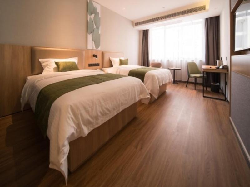 Greentree Inn Anhui Hefei Mengcheng Road Beierhuan Express Hotel Dış mekan fotoğraf