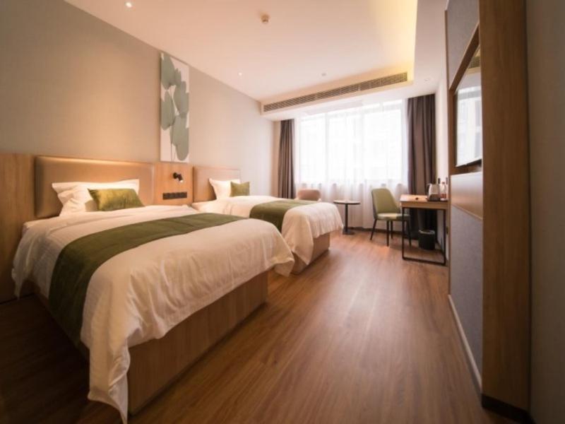 Greentree Inn Anhui Hefei Mengcheng Road Beierhuan Express Hotel Dış mekan fotoğraf