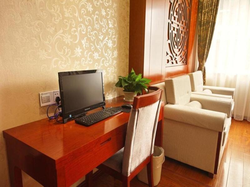Greentree Inn Anhui Hefei Mengcheng Road Beierhuan Express Hotel Dış mekan fotoğraf
